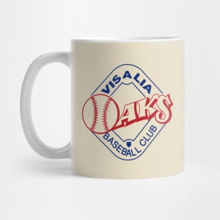 Defunct Visalia Oaks Minor League Baseball 1991 Mug